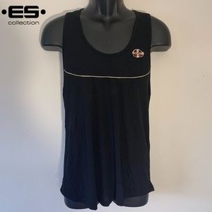 ES Collection Racer Back Tank Top XL 36 50% viscose / 50% polyester Gently worn